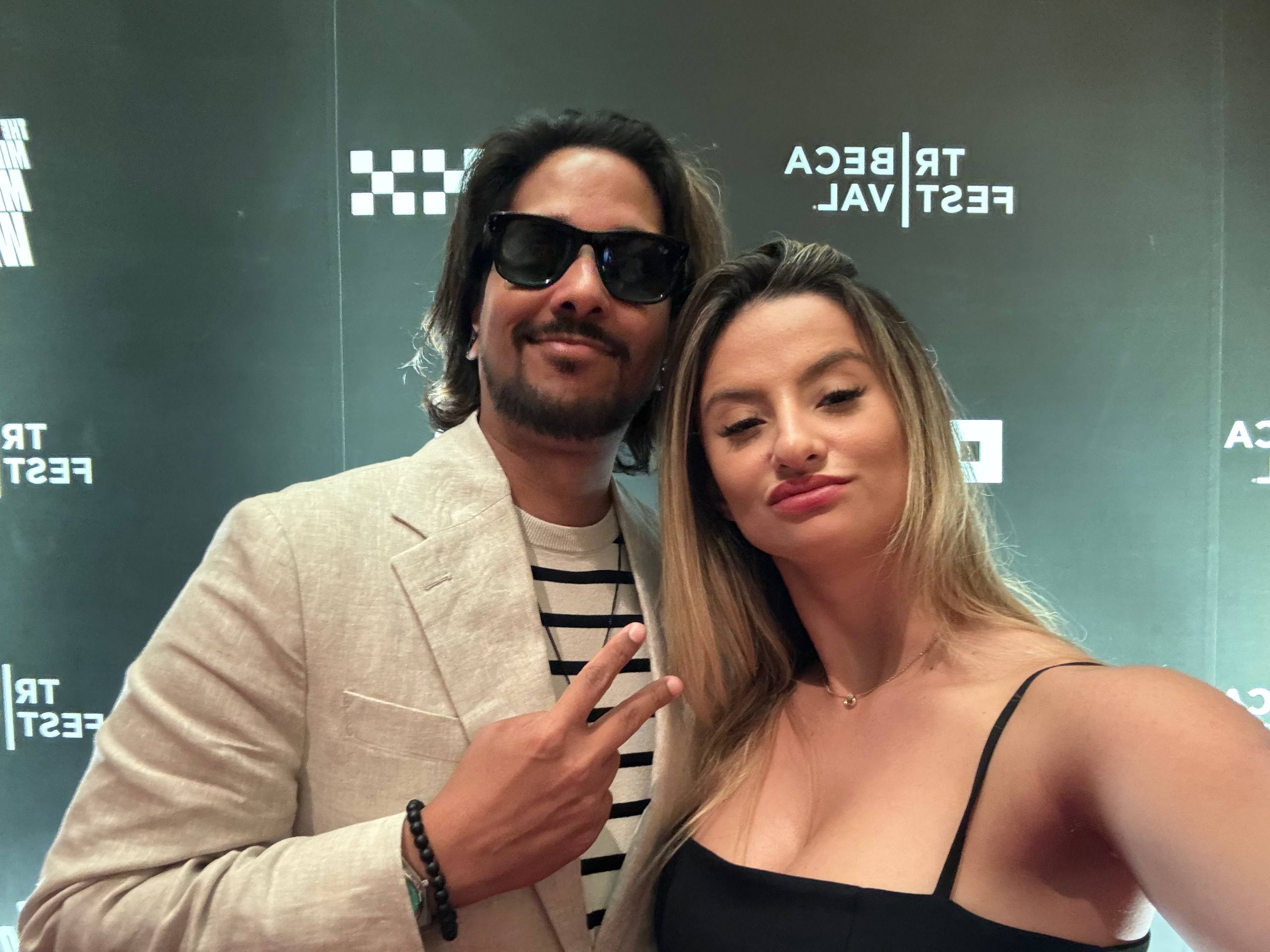 Jana at Tribeca Film Festival selfie